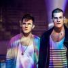 Star-Crossed -- "Give Me a Torch" -- Image Number: STA111b_0085.jpg -- Pictured (L-R): Matt Lanter as Roman and Greg Finley as Drake -- Photo: Skip Bolen/The CW -- © 2014 The CW Network, LLC. All rights reserved.