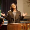 STAR: Pictured L-R: Guest star Patti LaBelle and Queen Latifah in the "Take it to Church" episode of STAR airing Wednesday, April 4 (9:00-10:00 PM ET/PT) on FOX. ©2018 Fox Broadcasting Co. CR: Jace Downs/FOX