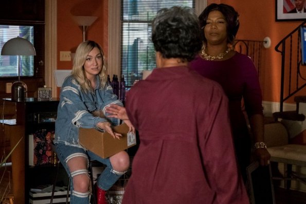 STAR: L-R: Jude Demorest, guest star Juanita Jennings and Queen Latifah in the "Forward (E)Motion" episode of STAR airing Wednesday, April 18 (9:00-10:00 PM ET/PT) on FOX. ©2018 Fox Broadcasting Co. CR: Wilford Harewood/FOX STAR: L-R: Jude Demorest, guest star Juanita Jennings and Queen Latifah in the "Forward (E)Motion" episode of STAR airing Wednesday, April 18 (9:00-10:00 PM ET/PT) on FOX. ©2018 Fox Broadcasting Co. CR: Wilford Harewood/FOX