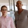 SUPERGIRL, airing Mondays 8:00-9:00 PM, ET/PT starting in November, is CBS\'s new action-adventure drama based on the DC COMICS\' character Kara Zor-El (Melissa Benoist), Superman\'s cousin who, after 12 years of keeping her powers a secret on Earth, decides to finally embrace her superhuman abilities and be the hero she was always meant to be.  Kara lives in National City assisting media mogul and fierce taskmaster Cat Grant, who just hired the Daily Planet\'s former photographer, James Olsen (Mehcad Brooks), as her new art director.  However, Kara\'s days of keeping her talents a secret are over when the head of a super-secret agency where her foster sister also works, enlists her to help them protect the citizens of National City from sinister threats.  Framegrab: ÃÂ© 2014 WBEI. All rights reserved.