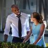 "Stronger Together" -- When Kara\'s (Melissa Benoist, right) attempts to help National City don\'t go according to plan, she must put aside the doubts that she -- and the city\'s media -- has about her abilities in order to capture an escapee from the Kryptonian prison, Fort Rozz. Also, Cat pressures James ((Mehcad Brooks, left) to use his connection to Superman to get her an interview with Supergirl, when SUPERGIRL moves to its regular time period, Monday, Nov. 2 (8:00-9:00 PM, ET/PT) on the CBS Television Network. Photo: Michael Yarish/CBS ÃÂ©2015 CBS Broadcasting, Inc. All Rights Reserved