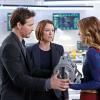 "How Does She Do It?" -- Kara\'s two identities are stretched thin when Supergirl must protect National City from a series of bombings and Kara is tasked with babysitting Cat\'s son, Carter, on SUPERGIRL, Monday, Nov. 16 (8:00-9:00 PM, ET/PT) on the CBS Television Network. Pictured left to right: Peter Facinelli, Chyler Leigh and Melissa Benoist Photo: Robert Voets/Warner Bros. Entertainment Inc. ÃÂ© 2015 WBEI. All rights reserved.