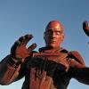"Red Faced" -- Personal and professional stress get the better of Kara when she goes too far during a training exercise against Red Tornado, a military cyborg commissioned by Lucy Lane\'s father, General Sam Lane, on SUPERGIRL, Monday, Nov. 30 (8:00-9:00 PM, ET) on the CBS Television Network. Pictured: Iddo Goldberg as Red Tornado Photo: Darren Michaels/CBS ÃÂ©2015 CBS Broadcasting, Inc. All Rights Reserved