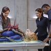 "For The Girl Who Has Everything" -- Kara\'s friends must find a way to save her life when a parasitic alien attaches itself to her and traps her in a dream world where her family is alive and her home planet was never destroyed. Also, Alex, Hank and the DEO must fend off a Kryptonian attack while Kara is out of commission, on SUPERGIRL, Monday, Feb. 8 (8:00-9:00 PM, ET) on the CBS Television Network. Pictured left to right: Sarah Robson, Melissa Benoist, Chyler Leigh and David Harewood Photo: Darren Michaels/Warner Bros. Entertainment Inc. ÃÂ© 2016 WBEI. All rights reserved.