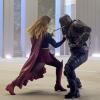 "Truth, Justice and the American Way" -- Supergirl (Melissa Benoist, left) does battle with the deadly Master Jailer (Jeff Branson, right), who is hunting and executing escaped Fort Rozz prisoners, on SUPERGIRL, Monday, Feb. 22 (8:00-9:00 PM, ET/PT) on the CBS Television Network. Photo: Darren Michaels/Warner Bros. Entertainment Inc. ÃÂ© 2016 WBEI. All rights reserved.
