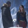 "Solitude" -- Kara travels to Superman\'s Fortress of Solitude in hopes of learning how to defeat Indigo, a dangerous being who can transport via the Internet and who has a connection to Kara\'s past, on SUPERGIRL, Monday, Feb. 29 (8:00-9:00 PM, ET/PT) on the CBS Television Network. Pictured left to right: Mehcad Brooks and Melissa Benoist Photo: Darren Michaels/CBS ÃÂ©2016 CBS Broadcasting, Inc. All Rights Reserved
