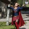 "Worlds Finest" -- Kara (Melissa Benoist, pictured) gains a new ally when the lightning-fast superhero The Flash suddenly appears from an alternate universe and helps Kara battle Siobhan, aka Silver Banshee, and Livewire in exchange for her help in finding a way to return him home, on SUPERGIRL, Monday, March 28 (8:00-9:00 PM, ET/PT) on the CBS Television Network.  Photo: Robert Voets/Warner Bros. Entertainment Inc. ÃÂ© 2016 WBEI. All rights reserved.