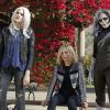 "Worlds Finest" -- Kara gains a new ally when the lightning-fast superhero The Flash suddenly appears from an alternate universe and helps Kara battle Siobhan, aka Silver Banshee (Italia Ricci, right), and Livewire (Brit Morgan, left) in exchange for her help in finding a way to return him home, on SUPERGIRL, Monday, March 28 (8:00-9:00 PM, ET/PT) on the CBS Television Network. Also pictured: Calista Flockhart (center) Photo: Robert Voets/Warner Bros. Entertainment Inc. ÃÂ© 2016 WBEI. All rights reserved.