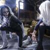 "Worlds Finest" -- Kara gains a new ally when the lightning-fast superhero The Flash suddenly appears from an alternate universe and helps Kara battle Siobhan, aka Silver Banshee (Italia Ricci, left), and Livewire (Brit Morgan, right) in exchange for her help in finding a way to return him home, on SUPERGIRL, Monday, March 28 (8:00-9:00 PM, ET/PT) on the CBS Television Network. Photo: Robert Voets/Warner Bros. Entertainment Inc. ÃÂ© 2016 WBEI. All rights reserved.