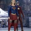 "Worlds Finest" -- Kara (Melissa Benoist, left) gains a new ally when the lightning-fast superhero The Flash (Grant Gustin, right) suddenly appears from an alternate universe and helps Kara battle Siobhan, aka Silver Banshee, and Livewire in exchange for her help in finding a way to return him home, on SUPERGIRL, Monday, March 28 (8:00-9:00 PM, ET/PT) on the CBS Television Network.  Photo: Robert Voets/Warner Bros. Entertainment Inc. ÃÂ© 2016 WBEI. All rights reserved.