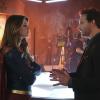 "Better Angels" -- Supergirl (Melissa Benoist, left) is forced to do battle with an unexpected foe and must risk everything -- including her life -- to prevent Non and Indigo from destroying every person on the planet, on the first season finale of SUPERGIRL, Monday, April 18 (8:00-9:00 PM, ET/PT) on the CBS Television Network. Also pictured: Peter Facinelli  (right) Photo: Cliff Lipson/CBS ÃÂ©2016 CBS Broadcasting, Inc. All Rights Reserved