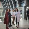 Supergirl -- "Welcome to Earth" -- Image SPG203c_0028 -- Pictured (L-R): Melissa Benoist as Kara/Supergirl, Chyler Leigh as Alex Danvers, Jeremy Jordan as Winn Schott, Lynda Carter as President Olivia Marsdin, and David Harewood as Hank Henshaw -- Photo: Diyah Pera/The CW -- ÃÂ© 2016 The CW Network, LLC. All Rights Reserved