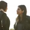 Supergirl -- "Welcome to Earth" -- Image SPG203b_0160 -- Pictured (L-R): Chyler Leigh as Alex Danvers and Floriana Lima as Maggie Sawyer -- Photo: Bettina Strauss/The CW -- ÃÂ© 2016 The CW Network, LLC. All Rights Reserved