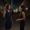Supergirl -- "Survivors" -- Image SPG204b_0286 -- Pictured (L-R): Chyler Leigh as Alex Danvers and Floriana Lima as Maggie Sawyer - Photo: Diyah Pera/The CW -- ÃÂ© 2016 The CW Network, LLC. All Rights Reserved