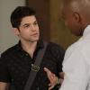 Supergirl -- "The Darkest Places" -- Image SPG207b_0116 -- Pictured (L-R): Jeremy Jordan as Winn Schott and Mehcad Brooks as James Olsen -- Photo: Robert Falconer/The CW -- ÃÂ© 2016 The CW Network, LLC. All Rights Reserved