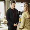 Supergirl -- "Medusa" -- Image SPG208b_0028.jpg -- Pictured (L-R):  Grant Gustin as Barry Allen and Melissa Benoist as Kara/Supergirl -- Photo: Bettina Strauss /The CW -- ÃÂ© 2016 The CW Network, LLC. All Rights Reserved