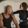 Supergirl -- "Luthors" -- Image SPG212b_0034 -- Pictured (L-R): Mehcad Brooks as James Olsen and Chyler Leigh as Alex Danvers -- Photo: Cate Cameron/The CW -- ÃÂ© 2017 The CW Network, LLC. All Rights Reserved