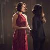 Supergirl -- "Mr. & Mrs. Mxyzptlk" -- SPG213b_0209.jpg -- Pictured (L-R): Chyler Leigh as Alex Danvers and Floriana Lima as Maggie Sawyer -- Photo: Dean Buscher/The CW -- ÃÂ© 2017 The CW Network, LLC. All Rights Reserved