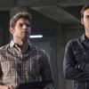 Supergirl -- "Homecoming" -- SPG214b_0259.jpg -- Pictured (L-R): Jeremy Jordan as Winn Schott and Chris Wood as Mike -- Photo: Cate Cameron/The CW -- ÃÂ© 2017 The CW Network, LLC. All Rights Reserved