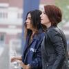 Supergirl -- "Girl of Steel" -- SPG301b_0295.jpg ÃÂ± Pictured (L-R): Floriana Lima as Maggie Sawyer and Chyler Leigh as Alex Danvers -- Photo: Bettina Strauss/The CW -- ÃÂ© 2017 The CW Network, LLC. All Rights Reserved