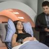 Supergirl -- "Wake Up" -- SPG307a_0489.jpg -- Pictured (L-R): Amy Jackson as Irma/Saturn Girl and Jeremy Jordan as Winn Schott-- Photo: Michael Courtney/The CW -- ÃÂ© 2017 The CW Network, LLC. All Rights Reserved