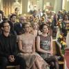 Supergirl -- "Crisis on Earth-X, Part 1" --  SPG308a_0156.jpg -- Pictured (L-R): Tom Cavanagh as Harrison Wells, Victor Garber as Professor Stein, Melissa Benoist as Kara Caity Lotz as Sara Lance, and Chyler Leigh as Alex Danvers -- Photo: Bettina Strauss/The CW -- ÃÂ© 2017 The CW Network, LLC. All Rights Reserved