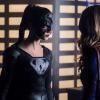 Supergirl -- "Fort Rozz" -- Image Number: SPG311b_0209.jpg -- Pictured (L-R): Odette Annable as Samantha Arias/Reign and Melissa Benoist as Kara/Supergirl -- Photo: Michael Courtney/The CW -- ÃÂ© 2018 The CW Network, LLC. All rights reserved.