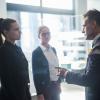 Supergirl -- "For Good" -- Image Number: SPG312a_0295.jpg -- Pictured (L-R): Katie McGrath as Lena Luthor, Melissa Benoist as Kara/Supergirl and Adrian Pasdar as Morgan Edge -- Photo: Diyah Pera/The CW -- ÃÂ© 2018 The CW Network, LLC. All Rights Reserved.