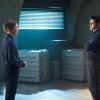 Supergirl -- "Schott Through the Heart" -- Image Number: SPG314a_0286.jpg -- Pictured (L-R): Laurie Metcalf as Mary McGowan and Jeremy Jordan as Winn -- Photo: Diyah Pera/The CW -- ÃÂ© 2018 The CW Network, LLC. All rights reserved.