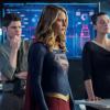 Supergirl -- "The Fanatical" -- Image Number: SPG319a_0231.jpg -- Pictured (L-R): Jeremy Jordan as Winn Schott, Melissa Benoist as Kara/Supergirl and Katie McGrath as Lena Luthor -- Photo: Dean Buscher/The CW --  ÃÂ© 2018 The CW Network, LLC. All Rights Reserved.