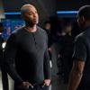Supergirl -- "Not Kansas" -- Image Number: SPG321a_0325.jpg -- Pictured (L-R): Mehcad Brooks as James Olsend/Guardian and David Harewood as Hank/J\'onn -- Photo: Dean Buscher/The CW -- ÃÂ© 2018 The CW Network, LLC. All rights reserved.