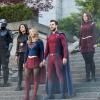 Supergirl -- "Battles Lost And Won" -- Image Number: SPG323a_0074.jpg -- Pictured (L-R): Mehcad Brooks as Guardian, Amy Jackson as Imra Ardeen/Saturn Girl,Melissa Benoist as Kara/Supergirl, Chris Wood as Mon-El, Erica Durance as Alura Zor-El and Chyler Leigh as Alex -- Photo: Katie Yu/The CW -- ÃÂ© 2018 The CW Network, LLC. All Rights Reserved.