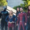 Supergirl -- "Battles Lost And Won" -- Image Number: SPG323a_0112.jpg -- Pictured (L-R): Mehcad Brooks as Guardian, Melissa Benoist as Kara/Supergirl, Amy Jackson as Imra Ardeen/Saturn Girl, Chris Wood as Mon-El, Erica Durance as Alura Zor-El and Chyler Leigh as Alex  -- Photo: Katie Yu/The CW -- ÃÂ© 2018 The CW Network, LLC. All Rights Reserved.