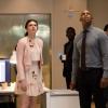 Supergirl -- "Ahimsa" -- Image Number: SPG404B_0250b.jpg -- Pictured (L-R): Nicole Maines as Nia Nal and Mehcad Brooks as James Olsen/Guardian -- Photo: Jack Rowand/The CW -- ÃÂ© 2018 The CW Network, LLC. All Rights Reserved.