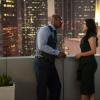 Supergirl -- "Parasite Lost" -- Image Number: SPG405b_0648b.jpg -- Pictured (L-R): Mehcad Brooks as James Olsen/Guardian and Katie McGrath as Lena Luther -- Photo: Sergei Bachlakov/The CW -- ÃÂ© 2018 The CW Network, LLC. All Rights Reserved.