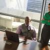 Supergirl -- "Parasite Lost" -- Image Number: SPG405b_0784b.jpg -- Pictured (L-R): Mehcad Brooks as James Olsen/Guardian and Katie McGrath as Lena Luther -- Photo: Sergei Bachlakov/The CW -- ÃÂ© 2018 The CW Network, LLC. All Rights Reserved.