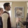 Supergirl -- "Bunker Hill" -- Image Number: SPG408b_0248b.jpg -- Pictured (L-R): Sarah Smyth as Lydia Lockwood, Sam Witwer as Ben Lockwood/Agent Liberty and David Ajala as Manchester Black -- Photo: Dean Buscher/The CW -- ÃÂ© 2018 The CW Network, LLC. All Rights Reserved.