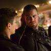 Supergirl -- "Elseworlds, Part 3" -- Image Number: SPG409a_0391b.jpg -- Pictured (L-R): Grant Gustin as Barry Allen/The Flash and Stephen Amell as Oliver Queen/Green Arrow -- Photo: Sergei Bachlakov/The CW -- ÃÂ© 2018 The CW Network, LLC. All Rights Reserved.