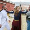 Supergirl -- "Blood Memory" -- Image Number: SPG411b_0193b.jpg -- Pictured (L-R): Melissa Benoist as Kara/Supergirl (center) and Tedra Rogers as Bobbi Miller (far right) -- Photo: Sergei Bachlakov/The CW -- ÃÂ© 2019 The CW Network, LLC. All Rights Reserved.