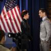 Supergirl -- "Stand and Deliver" -- Image Number: SPG414A_0043b.jpg -- Pictured (L-R): Chyler Leigh as Alex Danvers and Sam Witwer as Ben Lockwood/Agent Liberty -- Photo: Jeff Weddell/The CW -- ÃÂ© 2019 The CW Network, LLC. All Rights Reserved.