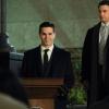 Supergirl -- "Stand and Deliver" -- Image Number: SPG414B_0351b.jpg -- Pictured (L-R): Sam Witwer as Ben Lockwood/Agent Liberty and Jonathan Bennett as Quentin -- Photo: Jeff Weddell/The CW -- ÃÂ© 2019 The CW Network, LLC. All Rights Reserved.