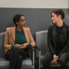 Supergirl -- "O Brother, Where Art Thou?" -- Image Number: SPG415a_0174b.jpg -- Pictured (L-R): Azie Tesfai as Kelly Olsen and Chyler Leigh as Alex Danvers -- Photo: Sergei Bachlakov/The CW -- ÃÂ© 2019 The CW Network, LLC. All Rights Reserved.