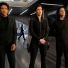 Supergirl -- "All About Eve" -- Image Number: SPG417a_0577r.jpg -- Pictured (L-R): April Parker Jones as Colonel Haley, Chyler Leigh as Alex Danvers, and Jesse Rath as Brainiac-5 -- Photo: Bettina Strauss/The CW -- ÃÂ© 2019 The CW Network, LLC. All Rights Reserved.