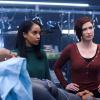 Supergirl -- "American Dreamer" -- Image Number: SPG419b_0134b.jpg -- Pictured (L-R): Mehcad Brooks as James Olsen/Guardian, Azie Tesfai as Kelly Olsen and Chyler Leigh as Alex Danvers -- Photo: Diyah Pera/The CW -- ÃÂ© 2019 The CW Network, LLC. All Rights Reserved.