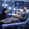 Supergirl -- "American Dreamer" -- Image Number: SPG419b_0265b.jpg -- Pictured (L-R): Jesse Rath as Brainiac-5 and Mehcad Brooks as James Olsen/Guardian -- Photo: Diyah Pera/The CW -- ÃÂ© 2019 The CW Network, LLC. All Rights Reserved.