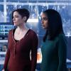 Supergirl -- "American Dreamer" -- Image Number: SPG419b_0302b.jpg -- Pictured (L-R): Chyler Leigh as Alex Danvers and Azie Tesfai as Kelly Olsen -- Photo: Diyah Pera/The CW -- ÃÂ© 2019 The CW Network, LLC. All Rights Reserved.
