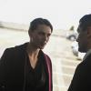 Supergirl -- "Red Dawn" -- Image Number: SPG421c_0250b.jpg -- Pictured (L-R): Katie McGrath as Lena Luthor and Sam Witwer as Ben Lockwood/Agent Liberty -- Photo: Sergei Bachlakov/The CW -- ÃÂ© 2019 The CW Network, LLC. All Rights Reserved.