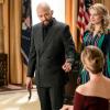 Supergirl -- "The Quest for Peace" -- Image Number: SPG422A_0227b.jpg -- Pictured (L-R): Jon Cryer as Lex Luthor, Brenda Strong as Lillian Luthor and Andrea Brooks as Eve Tessmacher -- Photo: Colin Bentley/The CW -- ÃÂ© 2019 The CW Network, LLC. All Rights Reserved.
