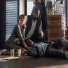 Supergirl -- "Stranger Beside Me" -- Image Number: SPG502a_0060b.jpg -- Pictured (L-R): Melissa Benoist as Kara/Supergirl, Mehcad Brooks as James Olsen/Guardian and David Harewood as Hank Henshaw/JÕonn JÕonzz -- Photo: Dean Buscher/The CW -- © 2019 The CW Network, LLC. All Rights Reserved.