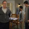 SURVIVING JACK: Frankie (Connor Buckley, third from L), George (Kevin Hernandez, second from L) and Mikey (Tyler Foden, R) ask Jack (Christopher Meloni, L) to coach them for varsity baseball tryouts in the &quot;Gonna Make You Sweat&quot; episode of SURVIVING JACK airing Thursday, April 3 (9:30-10:00 PM ET/PT) on FOX. &#xa9;2014 Fox Broadcasting Co. CR: Ros Eisenberg/FOX